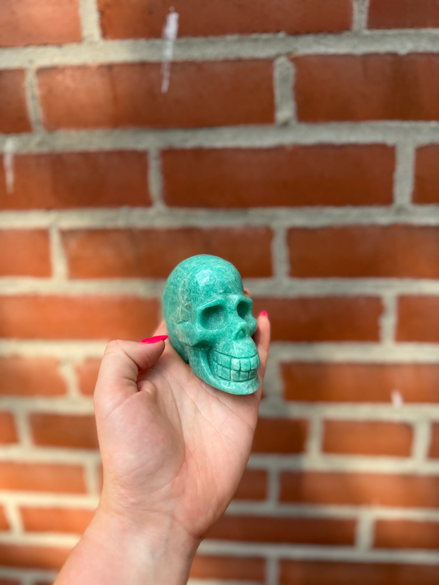Amazonite Manifestation Skull