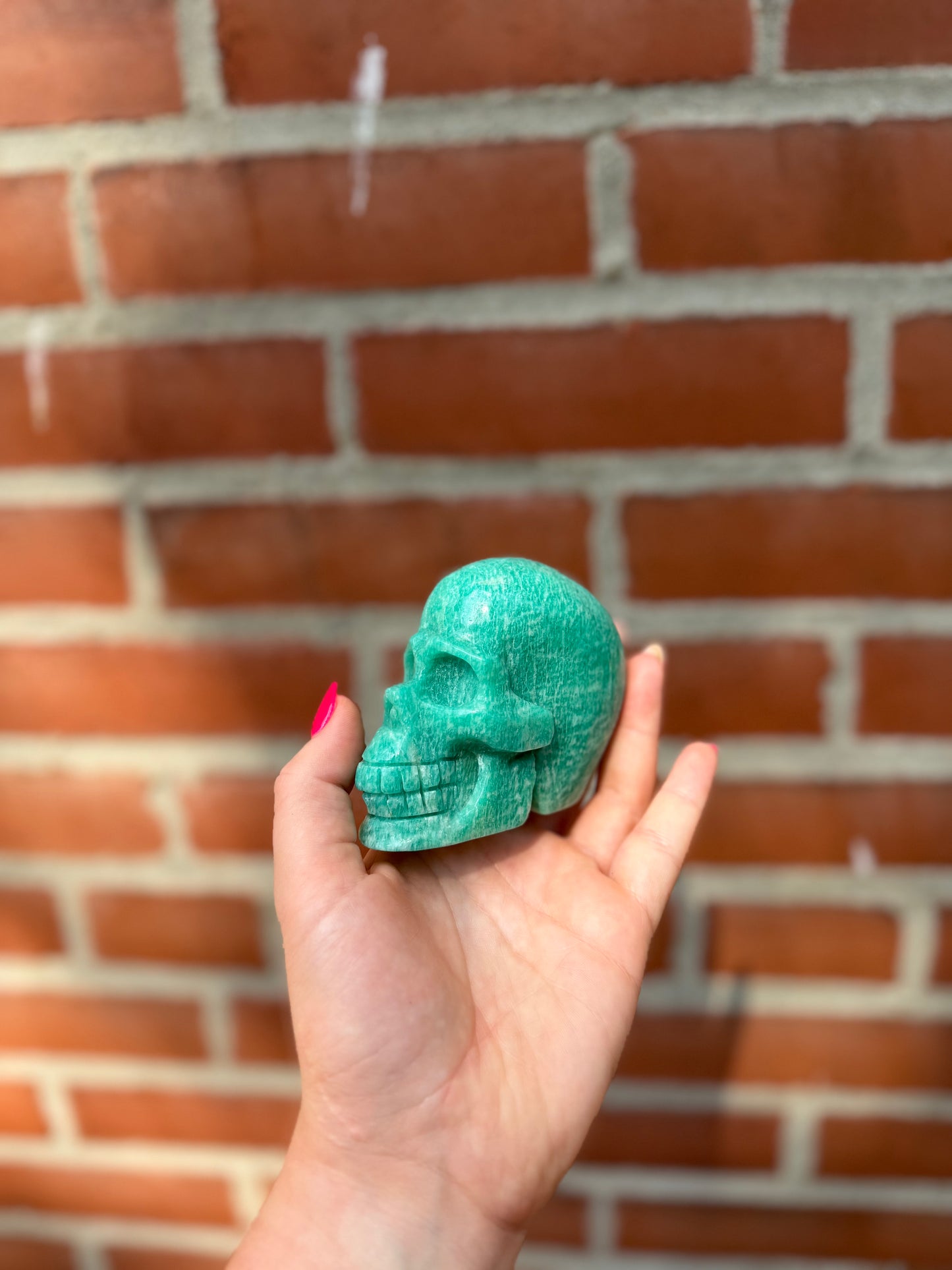 Amazonite Manifestation Skull