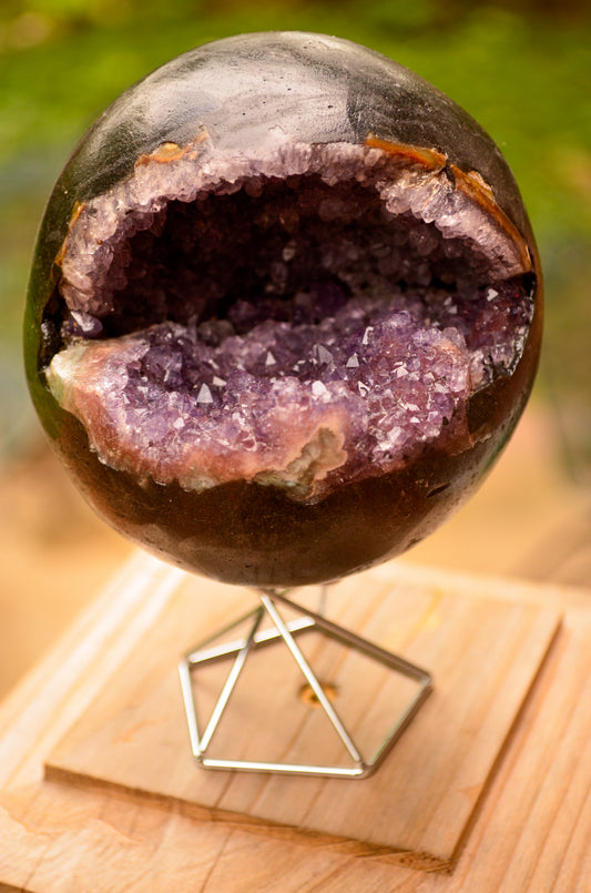 Natural Amethyst Sphere