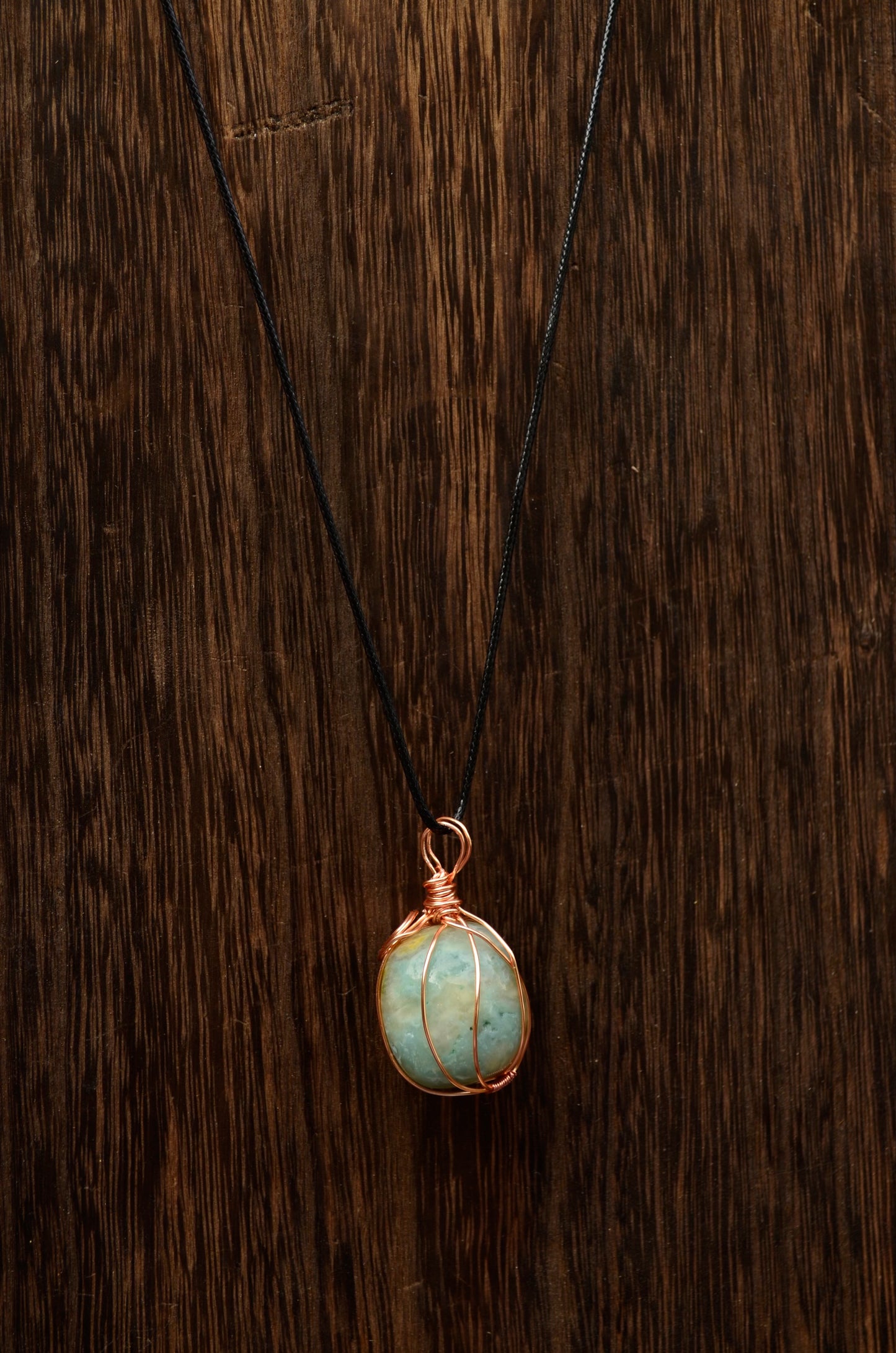 Wire Wrapped Crystal Ball Pendants