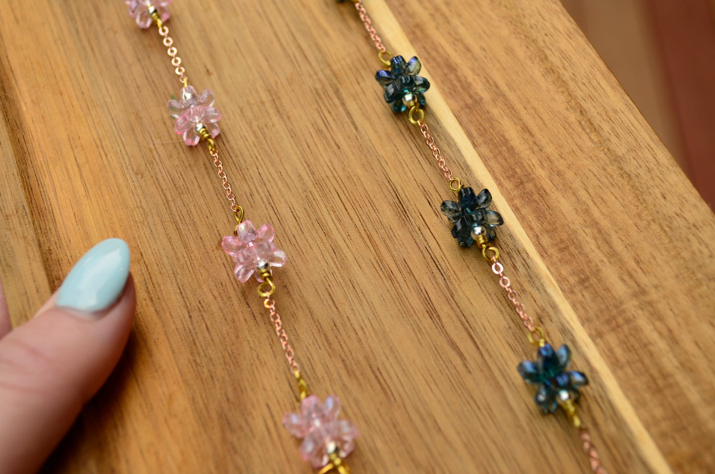 Double Flower Bracelet