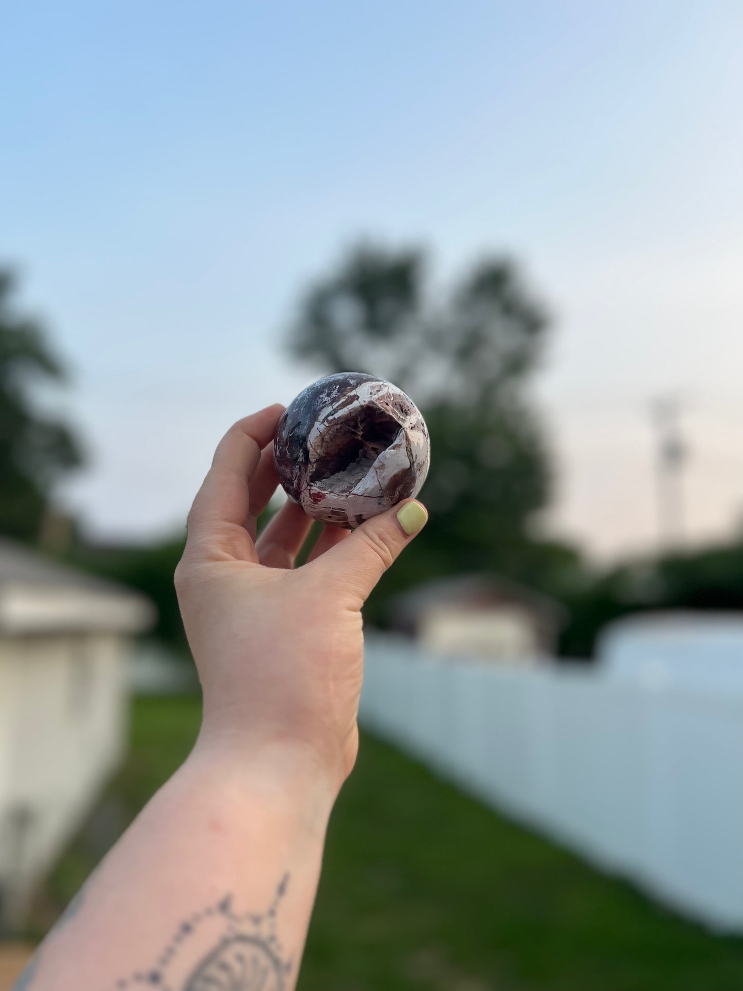 Mexican Agate Shpere