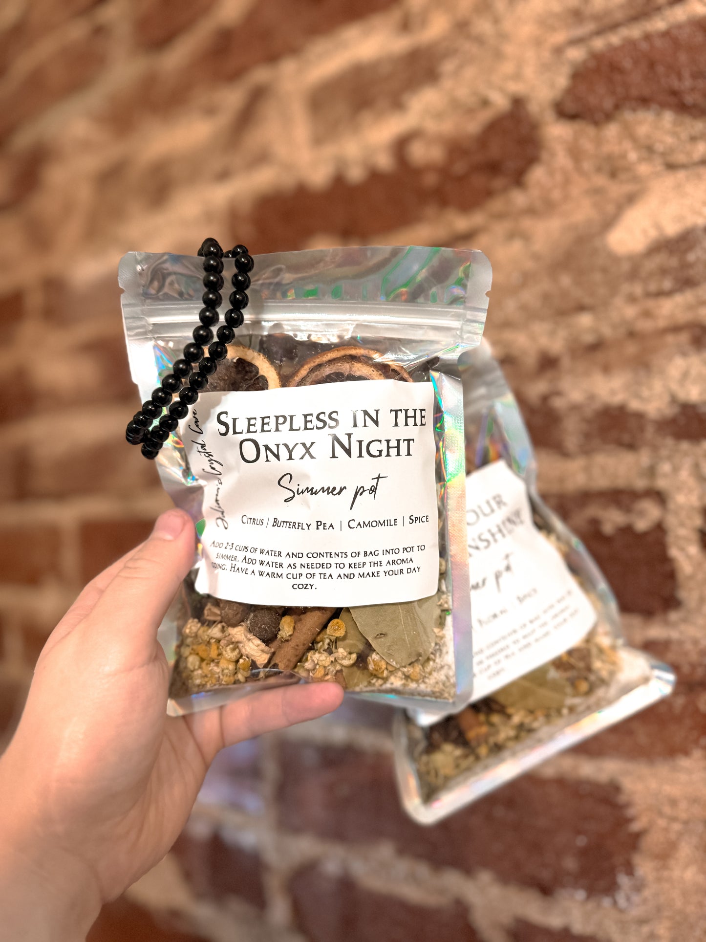 Sleepless in the Onyx Night Simmer Pot