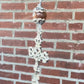 Handmade Champagne Moonstone And Swarovski Pearl Wire Wrapped Blessed Mother Rosary
