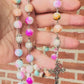 Handmade Lamp work Glass Beads and Sparkly Accent Beads